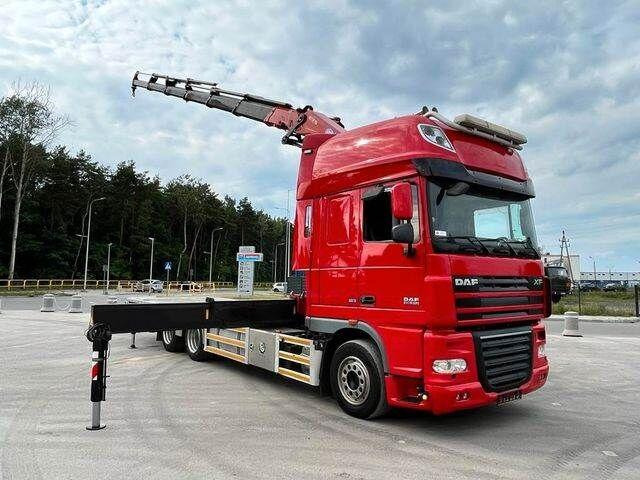 Camion plateau, Camion grue DAF XF 105 6x2 HMF 4020 EURO 5 KRAN CRANE: photos 6 Camion plateau, Camion grue DAF XF 105 6x2 HMF 4020 EURO 5 KRAN CRANE: photos 6