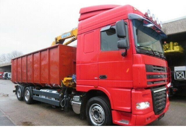 DAF XF105.410 6x2 Container + Crane - Camion multibenne: photos 3 DAF XF105.410 6x2 Container + Crane - Camion multibenne: photos 3