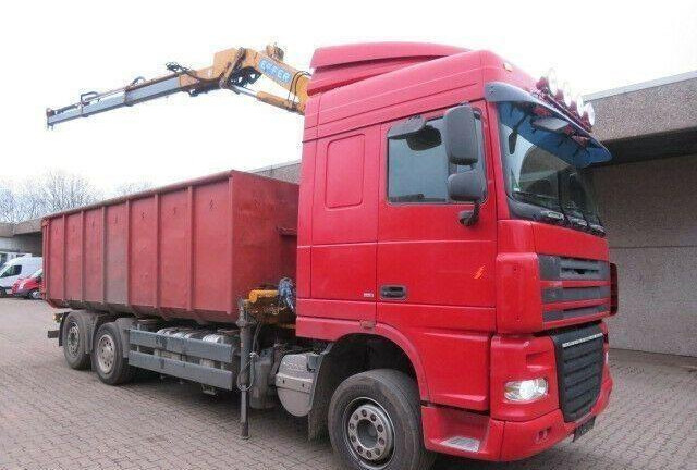 DAF XF105.410 6x2 Container + Crane - Camion multibenne: photos 5 DAF XF105.410 6x2 Container + Crane - Camion multibenne: photos 5