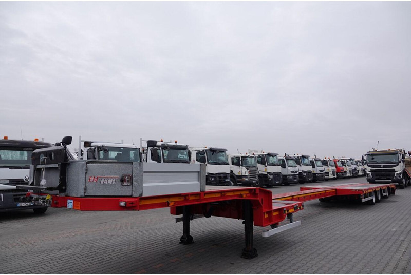 Emtech NACZEPA LAWETA / NISKOPODWOZIE / ROZCIĄGANA /  DŁUGOŚĆ : 16 M / - Remorque porte-engin surbaissée: photos 4 Emtech NACZEPA LAWETA / NISKOPODWOZIE / ROZCIĄGANA /  DŁUGOŚĆ : 16 M / - Remorque porte-engin surbaissée: photos 4