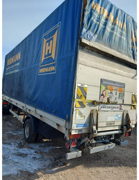 Fankhauser BE BE Trailer Pritsche+Plane - LBW Zepro MA 750 kg - Semi-remorque rideaux coulissants: photos 4 Fankhauser BE BE Trailer Pritsche+Plane - LBW Zepro MA 750 kg - Semi-remorque rideaux coulissants: photos 4