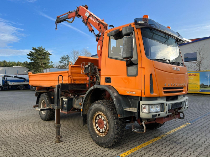Iveco 140 E 24 4x4 + Atlas AK 65.2 A1 - Camion benne, Camion grue: photos 2 Iveco 140 E 24 4x4 + Atlas AK 65.2 A1 - Camion benne, Camion grue: photos 2