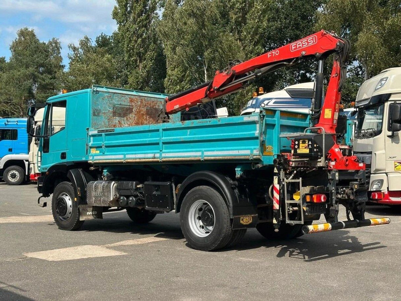Iveco 150E25 4x4 Tipper + Crane FASSI F70A.0.22 - Camion benne, Camion grue: photos 4 Iveco 150E25 4x4 Tipper + Crane FASSI F70A.0.22 - Camion benne, Camion grue: photos 4