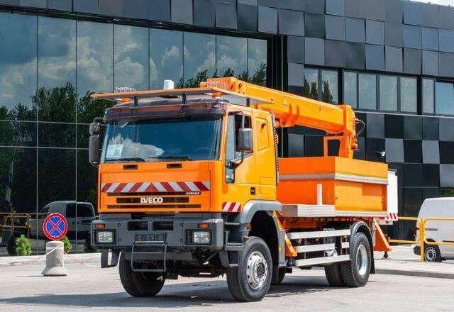 Iveco CURSOR 240 4x4 RUTHMANN T225 22,5 Meters Lift - Camion avec nacelle: photos 2 Iveco CURSOR 240 4x4 RUTHMANN T225 22,5 Meters Lift - Camion avec nacelle: photos 2
