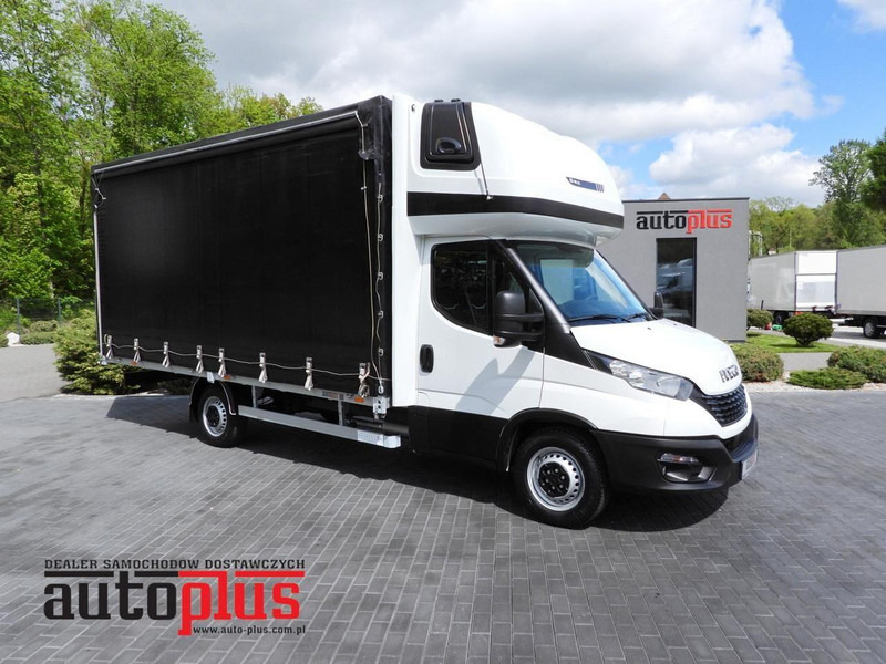 Iveco DAILY 35S18 PLANDEKA 10 PALET WEBASTO TEMPOMAT KLIMATYZACJA 18 - Véhicule utilitaire plateau baché: photos 1 Iveco DAILY 35S18 PLANDEKA 10 PALET WEBASTO TEMPOMAT KLIMATYZACJA 18 - Véhicule utilitaire plateau baché: photos 1