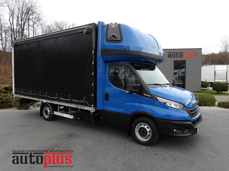 Iveco DAILY 35S21 PLANDEKA 10 PALET WEBASTO TEMPOMAT NAWIGACJA LEDY AU - Véhicule utilitaire plateau baché: photos 1 Iveco DAILY 35S21 PLANDEKA 10 PALET WEBASTO TEMPOMAT NAWIGACJA LEDY AU - Véhicule utilitaire plateau baché: photos 1