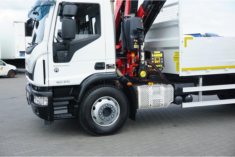 Fourgon plateau Iveco EUROCARGO / 160-21 / SKRZYNIOWY + HDS / FASSI F110 / ROTATOR / P: photos 17 Fourgon plateau Iveco EUROCARGO / 160-21 / SKRZYNIOWY + HDS / FASSI F110 / ROTATOR / P: photos 17