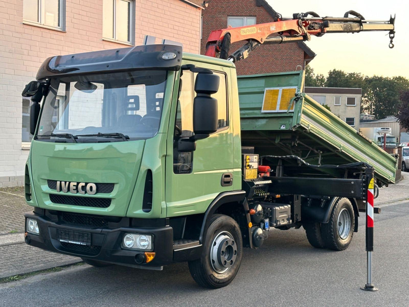 Iveco ML 80E18K M Tipper + Crane Palfinger PK7001-K - Camion benne, Camion grue: photos 3 Iveco ML 80E18K M Tipper + Crane Palfinger PK7001-K - Camion benne, Camion grue: photos 3