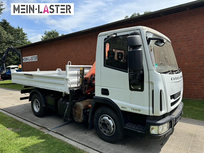 Iveco ML75E16 3-Way Meiller Tipper Crane Palfinger PK 4200 - Camion benne, Camion grue: photos 5 Iveco ML75E16 3-Way Meiller Tipper Crane Palfinger PK 4200 - Camion benne, Camion grue: photos 5