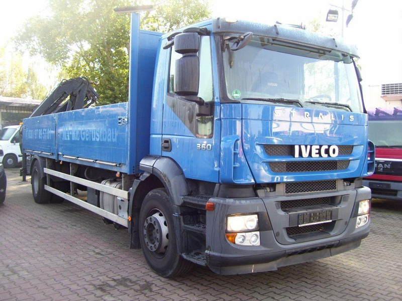 Iveco Stralis 360 - Camion plateau, Camion grue: photos 2 Iveco Stralis 360 - Camion plateau, Camion grue: photos 2