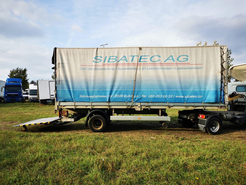 KRAPF BE Trailer Pritsche+Plane + LBW AHT1000 kg - - Semi-remorque rideaux coulissants: photos 2 KRAPF BE Trailer Pritsche+Plane + LBW AHT1000 kg - - Semi-remorque rideaux coulissants: photos 2