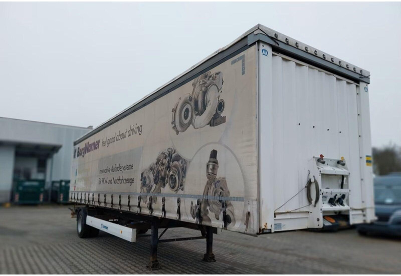 Krone SE 1 ACHS - Semi-remorque rideaux coulissants: photos 1 Krone SE 1 ACHS - Semi-remorque rideaux coulissants: photos 1