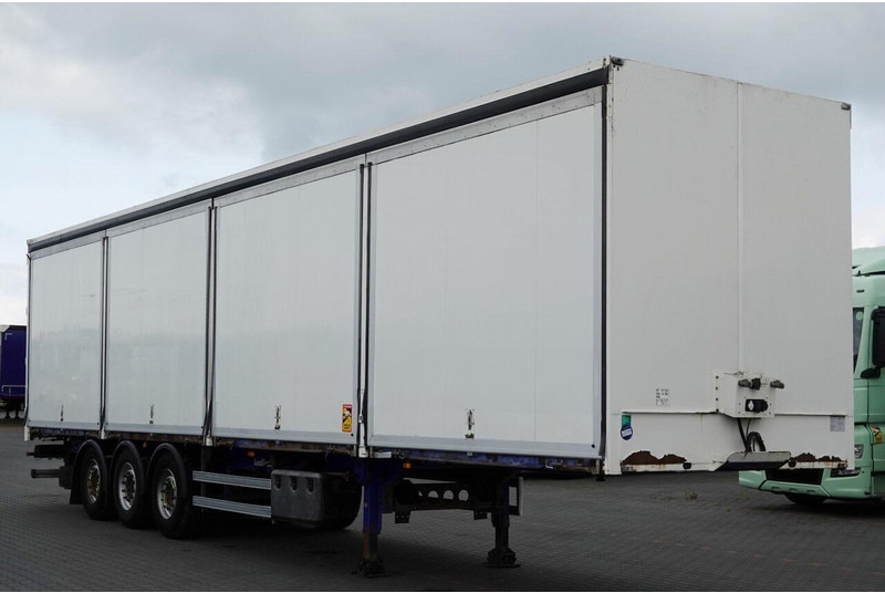 Lecitrailer KONTENER / KOFFER / OTWIERANE BOKI / MOCNA PODŁOGA SZYNA DESKA - Semi-remorque fourgon: photos 1 Lecitrailer KONTENER / KOFFER / OTWIERANE BOKI / MOCNA PODŁOGA SZYNA DESKA - Semi-remorque fourgon: photos 1