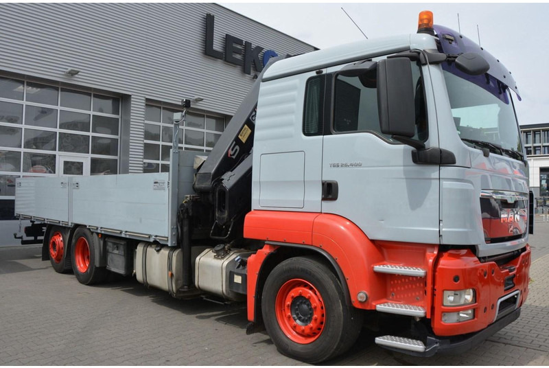 MAN 6,4 m Flatbed + Crane HIAB 211EP 6X2 KRAN HIAB 211EP 6.5m Container Pr - Camion plateau, Camion grue: photos 2 MAN 6,4 m Flatbed + Crane HIAB 211EP 6X2 KRAN HIAB 211EP 6.5m Container Pr - Camion plateau, Camion grue: photos 2