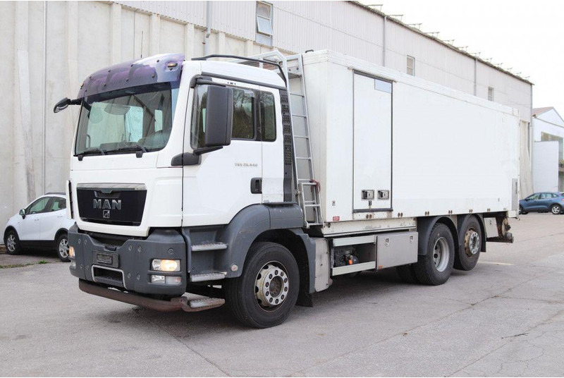 MAN GS26.440 E5 Kippkasten Gebläse Lift/Lenkachse - Camion benne: photos 1 MAN GS26.440 E5 Kippkasten Gebläse Lift/Lenkachse - Camion benne: photos 1