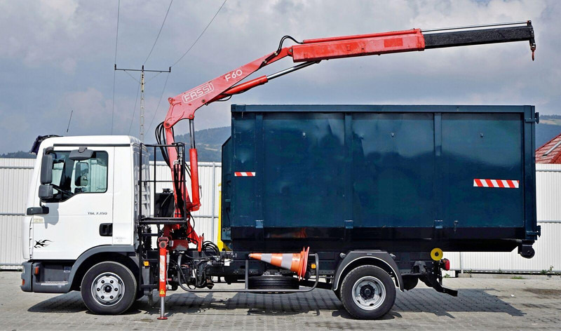 MAN TGL 7.150 + FASSI F60 * TOPZUSTAND - Camion benne, Camion grue: photos 5 MAN TGL 7.150 + FASSI F60 * TOPZUSTAND - Camion benne, Camion grue: photos 5