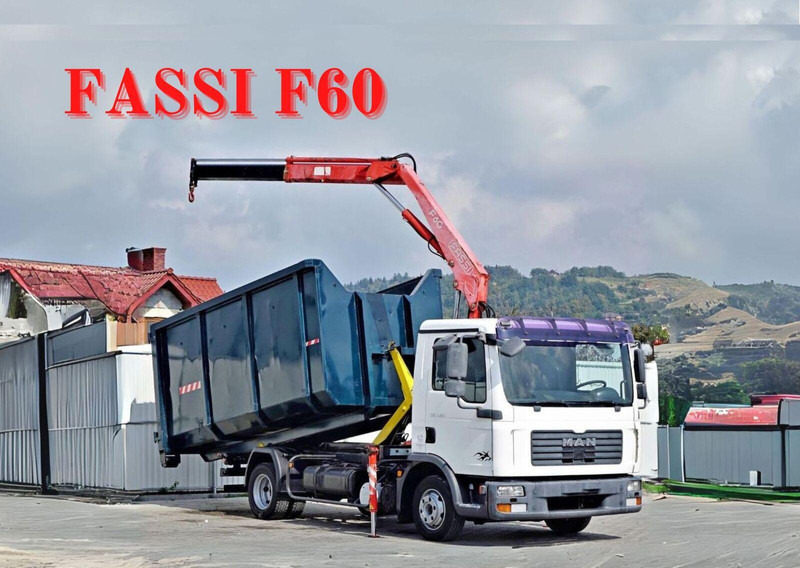 MAN TGL 7.150 + FASSI F60 * TOPZUSTAND - Camion benne, Camion grue: photos 1 MAN TGL 7.150 + FASSI F60 * TOPZUSTAND - Camion benne, Camion grue: photos 1