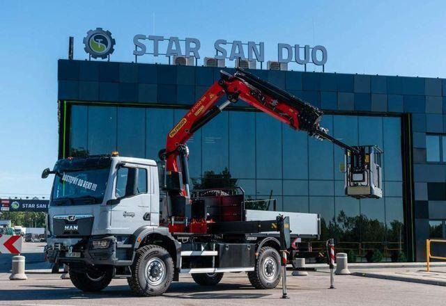 MAN TGM 18.320 4x4 PALFINGER PK 27002 Basket NEW ! - Camion plateau, Camion grue: photos 3 MAN TGM 18.320 4x4 PALFINGER PK 27002 Basket NEW ! - Camion plateau, Camion grue: photos 3