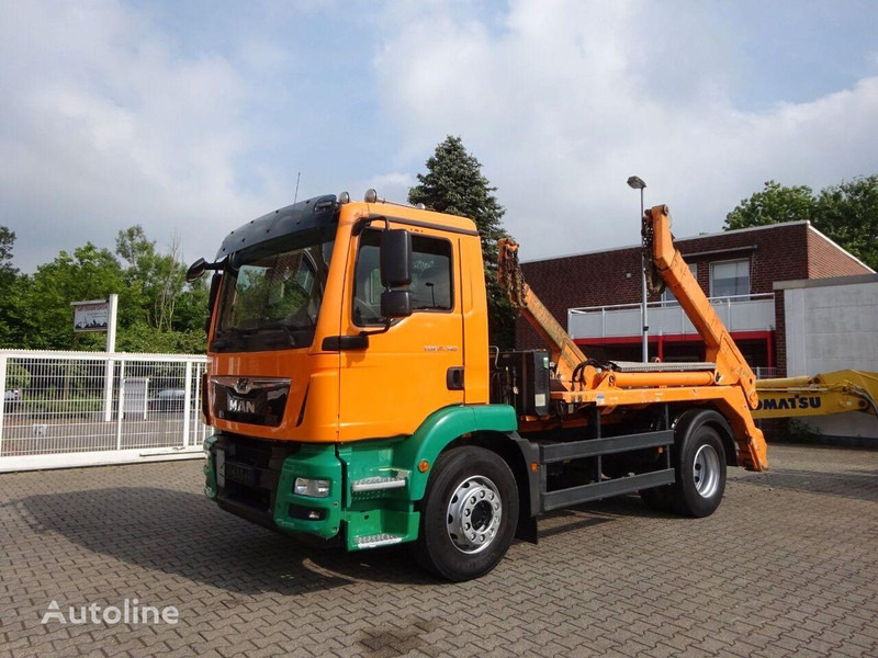 MAN TGM 18.340 Meiller AK12 MT Skip Loader - Camion multibenne: photos 1 MAN TGM 18.340 Meiller AK12 MT Skip Loader - Camion multibenne: photos 1