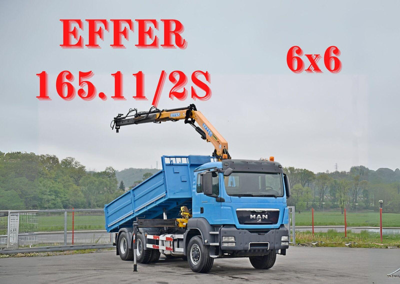 MAN TGS 26.360 - Camion benne, Camion grue: photos 1 MAN TGS 26.360 - Camion benne, Camion grue: photos 1