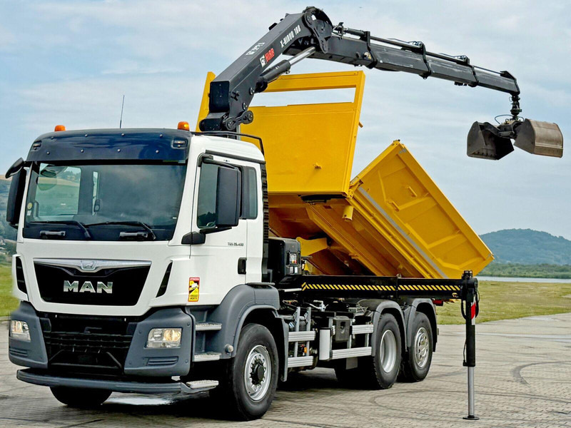 MAN TGS 26.400 * HIAB X-HIDUO 188 E-3 + FUNK * 6x4 - Camion benne, Camion grue: photos 3 MAN TGS 26.400 * HIAB X-HIDUO 188 E-3 + FUNK * 6x4 - Camion benne, Camion grue: photos 3