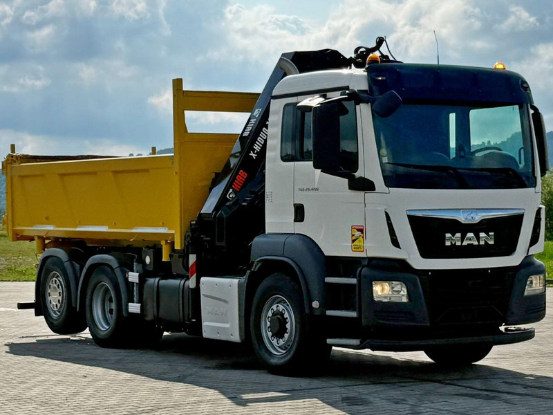 MAN TGS 26.400 * HIAB X-HIDUO 188 E-3 + FUNK * 6x4 - Camion benne, Camion grue: photos 4 MAN TGS 26.400 * HIAB X-HIDUO 188 E-3 + FUNK * 6x4 - Camion benne, Camion grue: photos 4