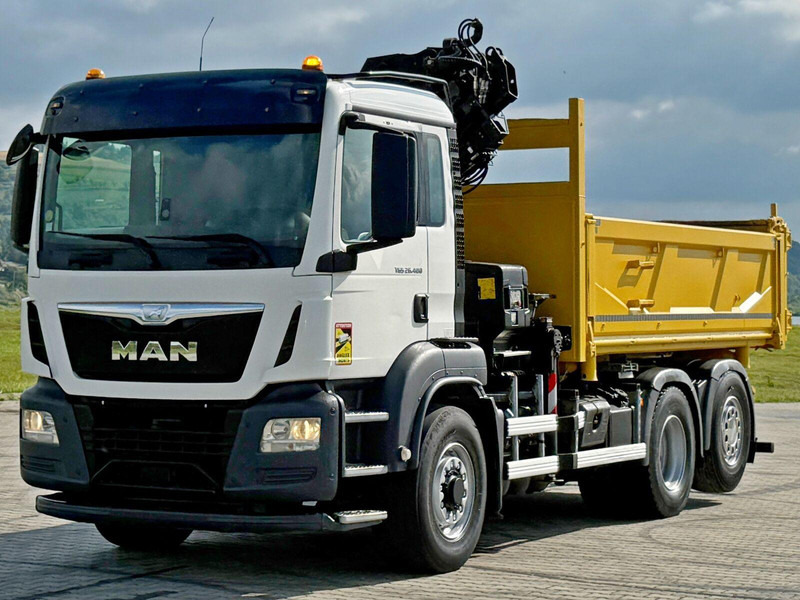 MAN TGS 26.400 * HIAB X-HIDUO 188 E-3 + FUNK * 6x4 - Camion benne, Camion grue: photos 5 MAN TGS 26.400 * HIAB X-HIDUO 188 E-3 + FUNK * 6x4 - Camion benne, Camion grue: photos 5