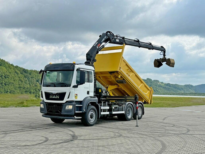 MAN TGS 26.400 * HIAB X-HIDUO 188 E-3 + FUNK * 6x4 - Camion benne, Camion grue: photos 2 MAN TGS 26.400 * HIAB X-HIDUO 188 E-3 + FUNK * 6x4 - Camion benne, Camion grue: photos 2