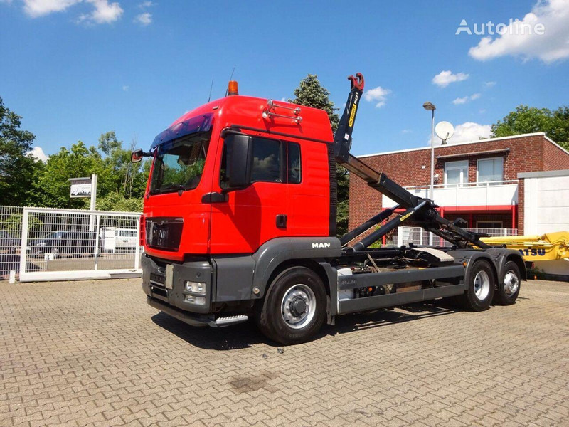MAN TGS 26.480 Hook lift truck 6x2 - Camion ampliroll: photos 1 MAN TGS 26.480 Hook lift truck 6x2 - Camion ampliroll: photos 1