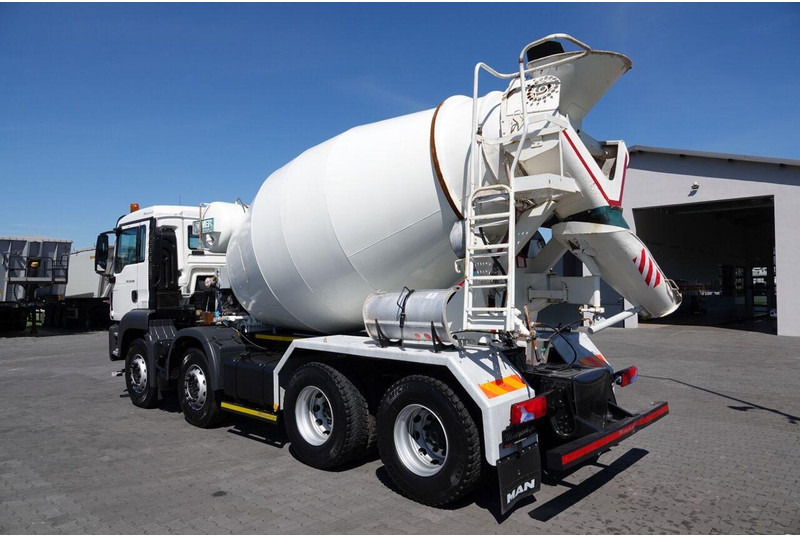 MAN TGS 32.400 / 8X4 / GRUSZKA / BETONOMIESZARKA / 9 M3 / IMER / MAN - Camion malaxeur: photos 3 MAN TGS 32.400 / 8X4 / GRUSZKA / BETONOMIESZARKA / 9 M3 / IMER / MAN - Camion malaxeur: photos 3