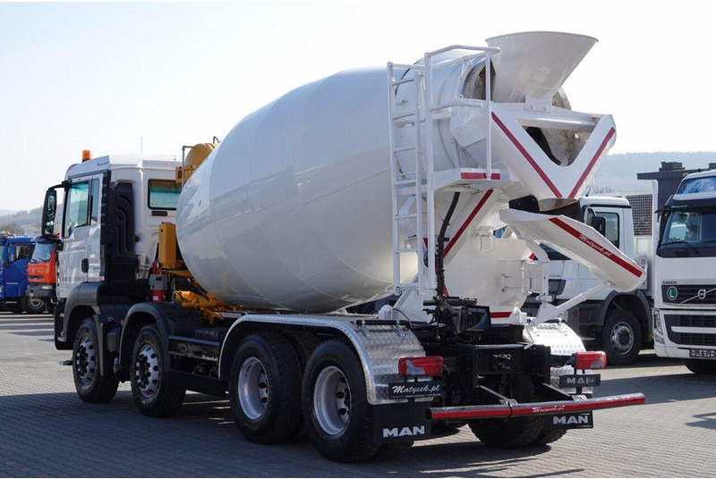 MAN TGS 32.420 / 8x4 / BETONOMIESZARKA IMER  / GRUSZKA 9M3 / 2018 RO - Camion malaxeur: photos 4 MAN TGS 32.420 / 8x4 / BETONOMIESZARKA IMER  / GRUSZKA 9M3 / 2018 RO - Camion malaxeur: photos 4
