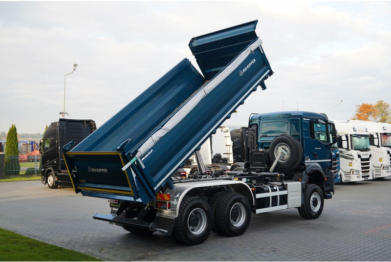 MAN TGS 33.480 / 6X6 / WYWROTKA 3 STRONNA / BORDMATIC / HYDROBURTA / - Camion benne: photos 5 MAN TGS 33.480 / 6X6 / WYWROTKA 3 STRONNA / BORDMATIC / HYDROBURTA / - Camion benne: photos 5