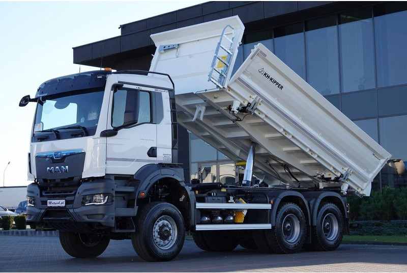 MAN TGS 33.TGS 33.480 / 6X6 / WYWROTKA 3 STRONNA / BORDMATIC / KH KI - Camion benne: photos 1 MAN TGS 33.TGS 33.480 / 6X6 / WYWROTKA 3 STRONNA / BORDMATIC / KH KI - Camion benne: photos 1