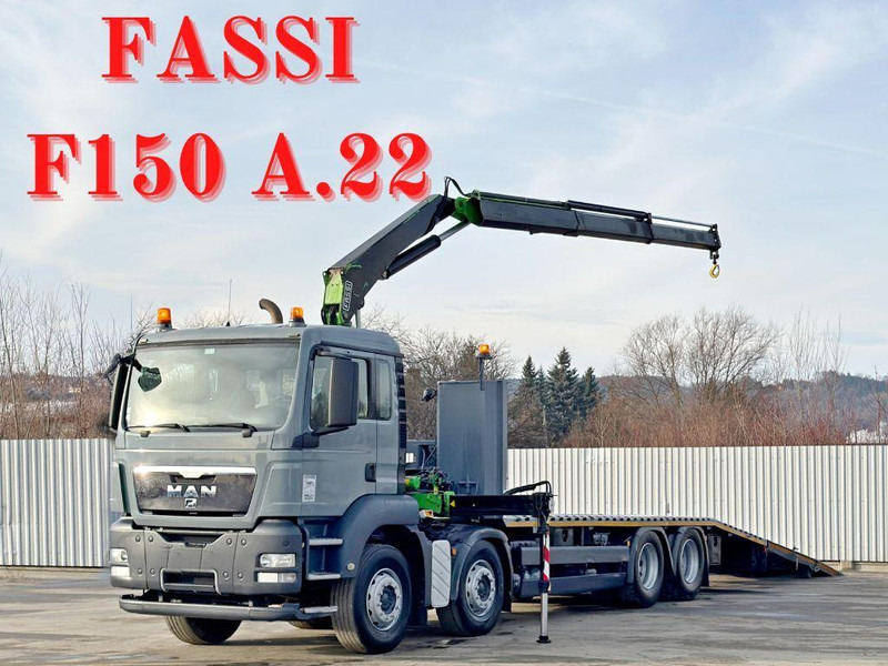 MAN TGS 35.360 * FASSI F150 A.22 + FUNK* TOPZUSTAND - Remorqueuse: photos 1 MAN TGS 35.360 * FASSI F150 A.22 + FUNK* TOPZUSTAND - Remorqueuse: photos 1