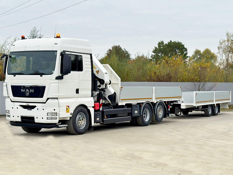 MAN TGX 26.440 * PK 41002-EH + FUNK + Anhänger*TOP - Camion plateau, Camion grue: photos 3 MAN TGX 26.440 * PK 41002-EH + FUNK + Anhänger*TOP - Camion plateau, Camion grue: photos 3