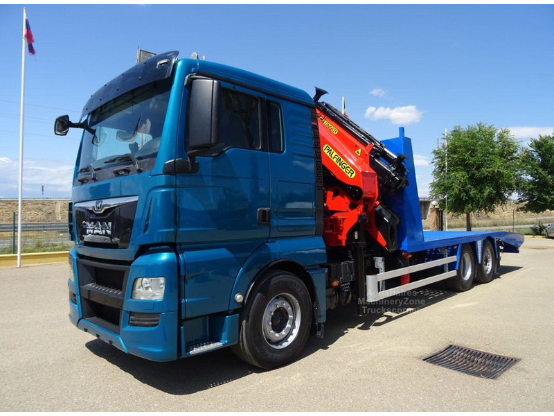 MAN TGX 26.480 6x4 Crane Palfinger PK 44002 + JIB - Camion plateau, Camion grue: photos 2 MAN TGX 26.480 6x4 Crane Palfinger PK 44002 + JIB - Camion plateau, Camion grue: photos 2