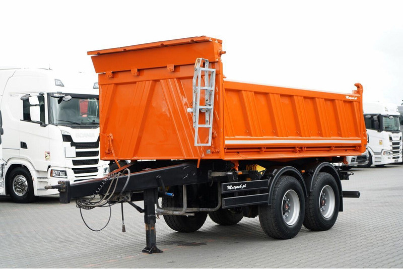 Meiller WYWROTKA 3 STRONNA / PRZYCZEPA TANDEM / OŚ PODNOSZONA / SAF - Remorque benne: photos 4 Meiller WYWROTKA 3 STRONNA / PRZYCZEPA TANDEM / OŚ PODNOSZONA / SAF - Remorque benne: photos 4