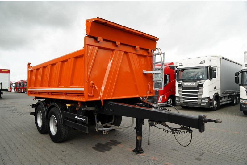 Meiller WYWROTKA 3 STRONNA / PRZYCZEPA TANDEM / OŚ PODNOSZONA / SAF - Remorque benne: photos 2 Meiller WYWROTKA 3 STRONNA / PRZYCZEPA TANDEM / OŚ PODNOSZONA / SAF - Remorque benne: photos 2