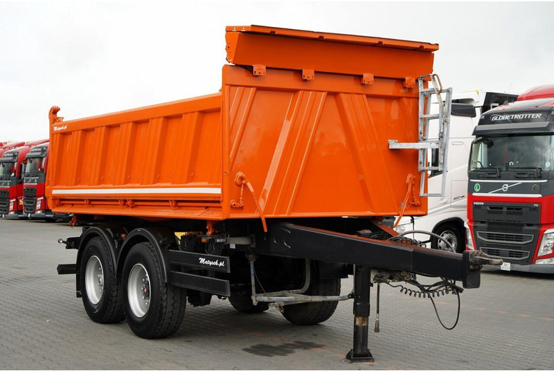 Meiller WYWROTKA 3 STRONNA / PRZYCZEPA TANDEM / OŚ PODNOSZONA / SAF - Remorque benne: photos 1 Meiller WYWROTKA 3 STRONNA / PRZYCZEPA TANDEM / OŚ PODNOSZONA / SAF - Remorque benne: photos 1