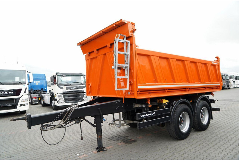 Meiller WYWROTKA 3 STRONNA / PRZYCZEPA TANDEM / OŚ PODNOSZONA / SAF - Remorque benne: photos 5 Meiller WYWROTKA 3 STRONNA / PRZYCZEPA TANDEM / OŚ PODNOSZONA / SAF - Remorque benne: photos 5