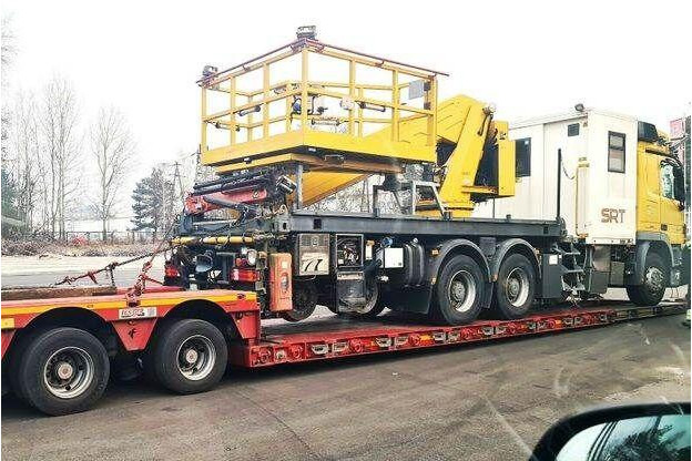 Camion avec nacelle Mercedes-Benz 3344 SRT SCHÖRLING Road Rail Railway Zweiweg: photos 12