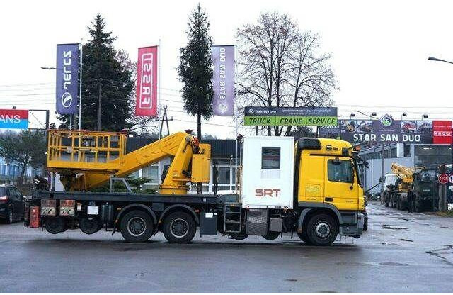 Camion avec nacelle Mercedes-Benz 3344 SRT SCHÖRLING Road Rail Railway Zweiweg: photos 7