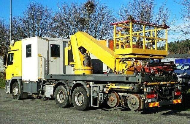 Camion avec nacelle Mercedes-Benz 3344 SRT SCHÖRLING Road Rail Railway Zweiweg: photos 8