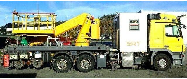 Mercedes-Benz 3344 SRT SCHÖRLING Road Rail Railway Zweiweg - Camion avec nacelle: photos 5 Mercedes-Benz 3344 SRT SCHÖRLING Road Rail Railway Zweiweg - Camion avec nacelle: photos 5