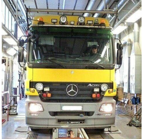 Camion avec nacelle Mercedes-Benz 3344 SRT SCHÖRLING Road Rail Railway Zweiweg: photos 9