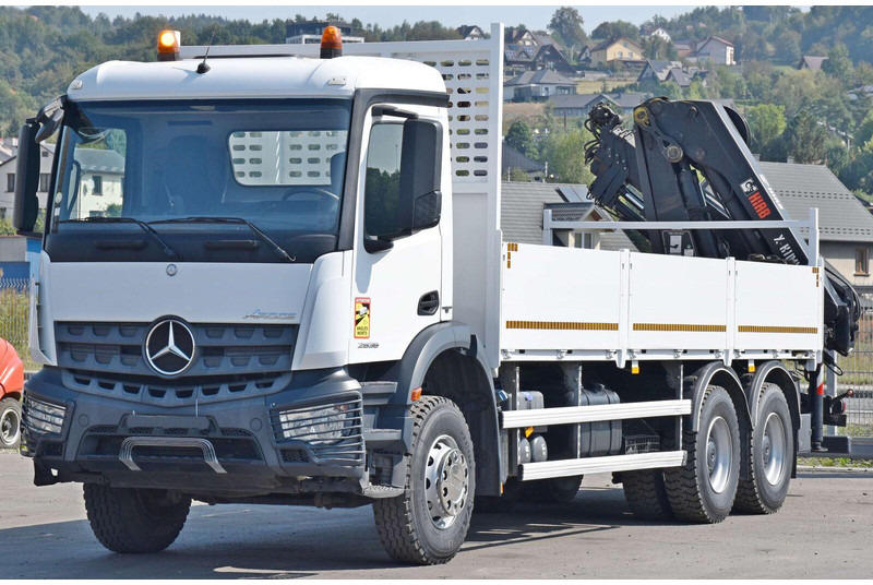 Mercedes-Benz ACTROS 2636 - Camion plateau, Camion grue: photos 3 Mercedes-Benz ACTROS 2636 - Camion plateau, Camion grue: photos 3