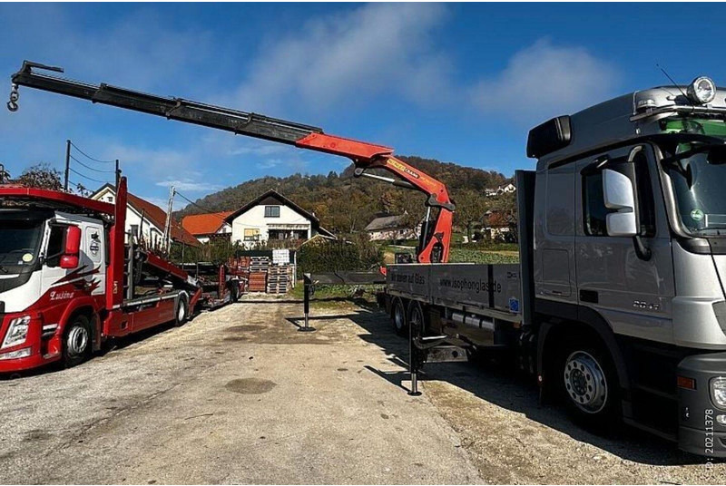 Mercedes-Benz ACTROS 2641 6x2 Crane PALFINGER PK 36002 - Camion plateau, Camion grue: photos 4 Mercedes-Benz ACTROS 2641 6x2 Crane PALFINGER PK 36002 - Camion plateau, Camion grue: photos 4
