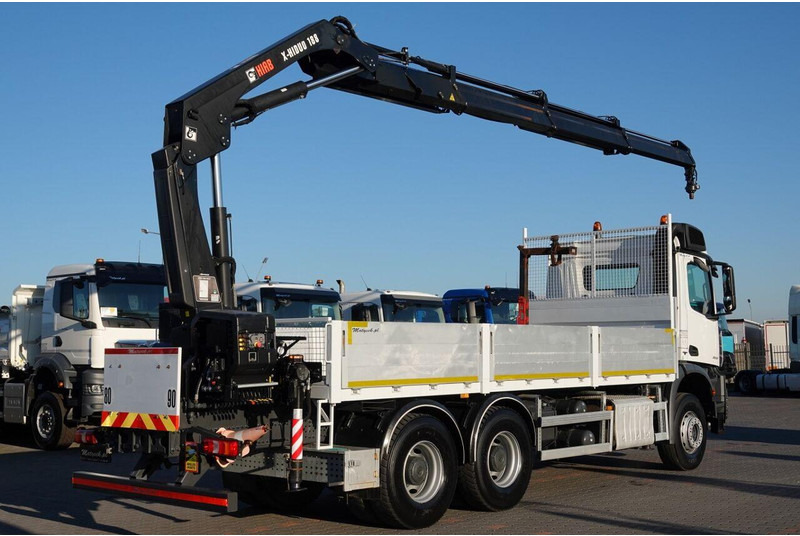 Mercedes-Benz AROCS 2633 / 6x4 / SKRZYNIOWY - 6,5 M / HDS HIAB 188 b-3 wysów: - Camion plateau, Camion grue: photos 4 Mercedes-Benz AROCS 2633 / 6x4 / SKRZYNIOWY - 6,5 M / HDS HIAB 188 b-3 wysów: - Camion plateau, Camion grue: photos 4