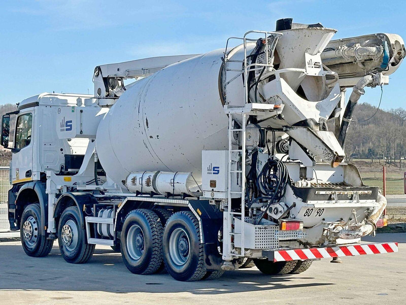 Camion malaxeur Mercedes-Benz AROCS 3743 * Betonpumpe + FUNK * 8x4 * TOP: photos 6