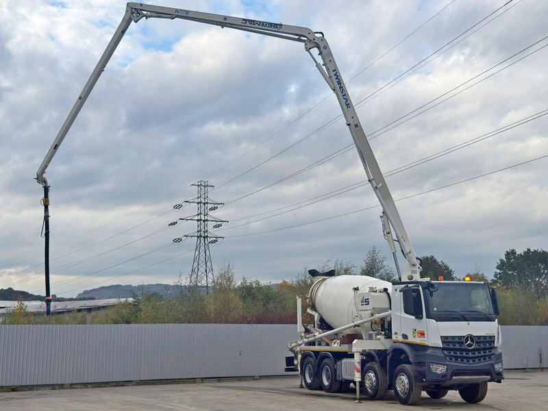 Mercedes-Benz AROCS 3743 * Betonpumpe + FUNK * 8x4 * TOP - Camion pompe: photos 3 Mercedes-Benz AROCS 3743 * Betonpumpe + FUNK * 8x4 * TOP - Camion pompe: photos 3